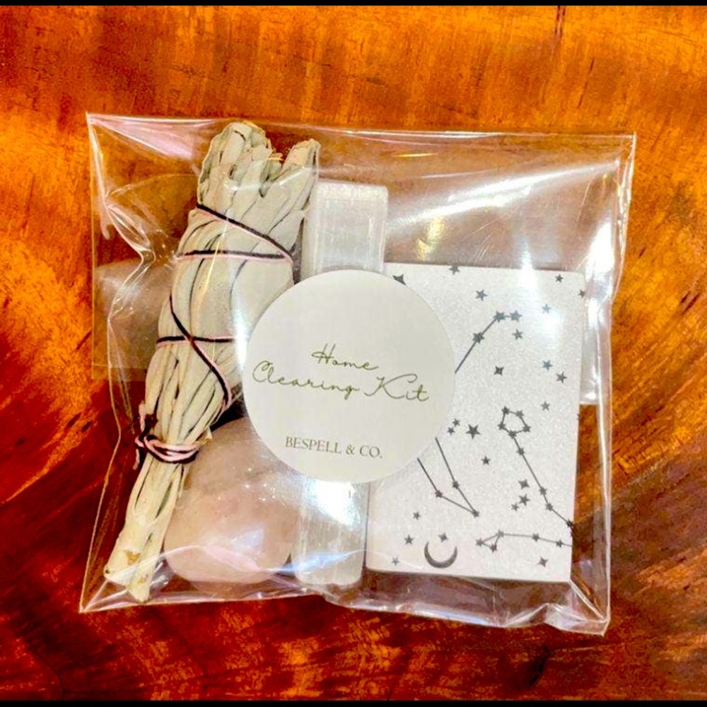 Mini spiritual cleansing kit perfect for campers or hotels/travel.